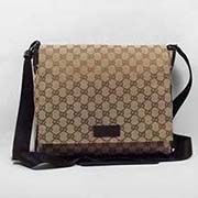 古琦男式單肩包斜挎包休閑包帆布包