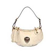 古奇女包 全皮白色女士單肩包21196