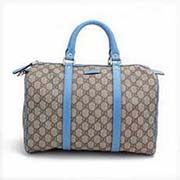 古奇女包193603 gucci熱銷藍(lán)色joy波士頓包