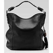 240239 新品 古琦經典奢華女士單肩包 黑色真皮手提