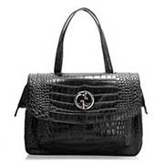 古琦新款女包 鱷魚紋真皮手提包 單肩包 女包 251813