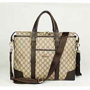 新款gucci男包 古奇PVC防水手提單肩斜跨包 298034