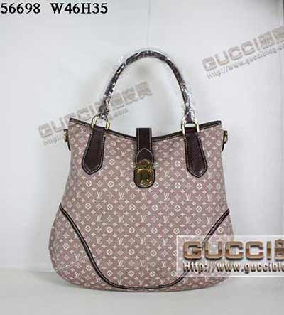 LV手袋女包epi水波紋商務手提包挎包(米白) 59262