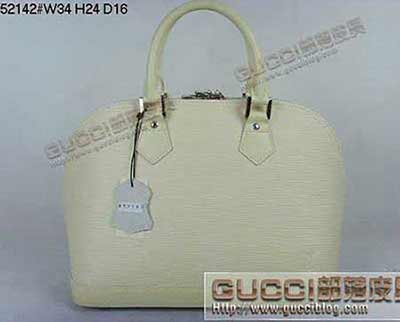 LV52142 時尚白色手提包 LV單肩包