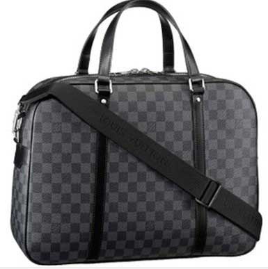 LV高等品質經典格紋N48118 棋盤格斜挎包 手提旅行包