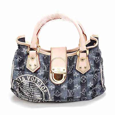 LV經典牛仔手袋M95020 牛仔休閑手挽包 小包女包