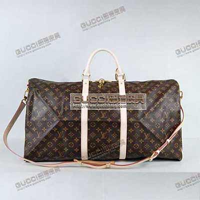 LV進口花料 KEEPALL男女通用旅行包M41412