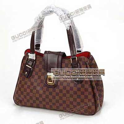 LV棋格lv明星至愛靚包N48108 LV包 棋盤包 手提包