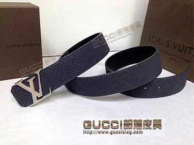 lv真品男士皮帶真皮時(shí)尚腰帶牛皮褲帶L428