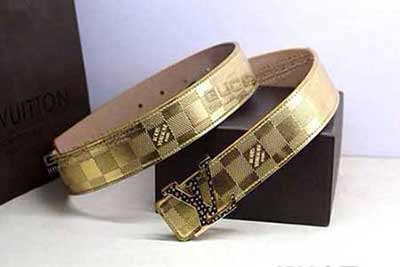 LV字母真品皮帶 男士真皮平滑扣女士腰帶純牛皮褲帶潮L43031