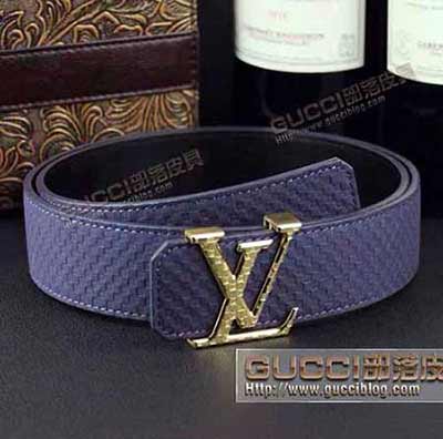 非專賣店真品代買LV皮帶路易威登男士女款腰帶真皮lv皮帶休閑褲帶L43042