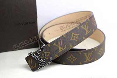 LV新品上市褲帶 休閑皮帶男士真皮 時尚腰帶男潮L4306