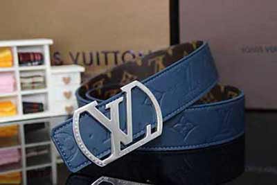 珍品網名品路易威登LV男士經典皮帶