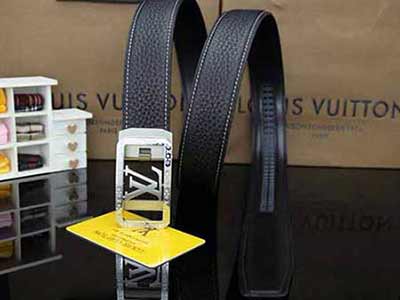 lv皮帶男士歐美名品真皮皮帶多少錢，