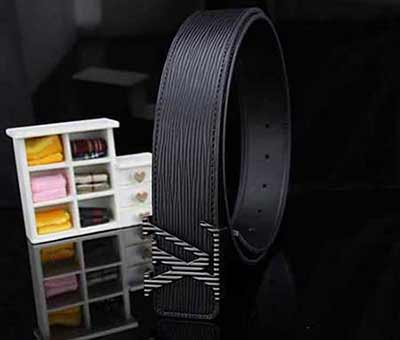 推存十大名牌男士皮帶，路易威登lv男皮帶！