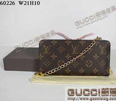 LV路易威登60234白色經典老花錢包