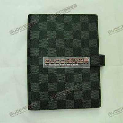 極品LV黑格記事本R20973