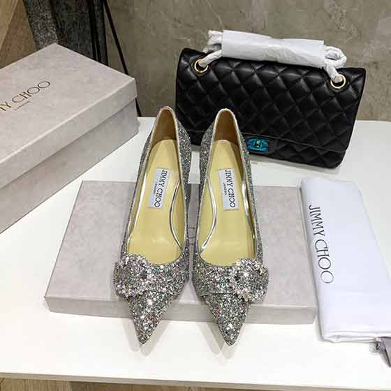 中國折扣網JC周仰杰水晶扣飾Love系列單鞋