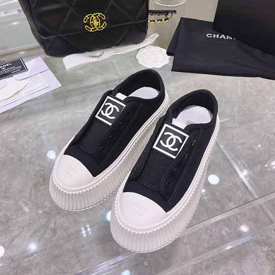 Chane早春新款中古休閑韓版女鞋厚底