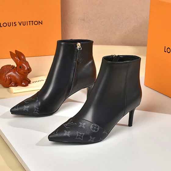 LV時(shí)尚女短靴原單代買女鞋戶外