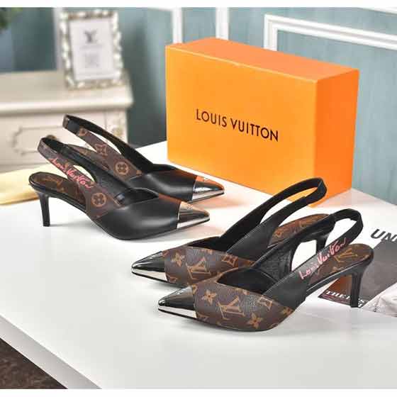 2022年LV新春款高跟鞋女尖頭