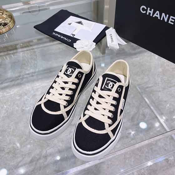 Chane軟 不壓腳背款女士運動板鞋，zp開發 小香經典版型！