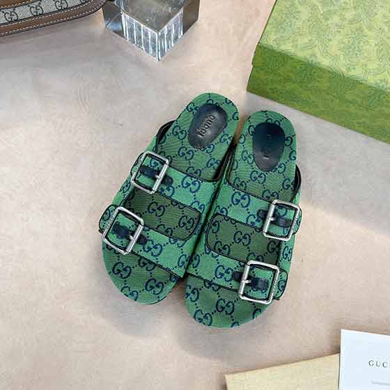 古奇女士平底涼鞋，Gucci新限量