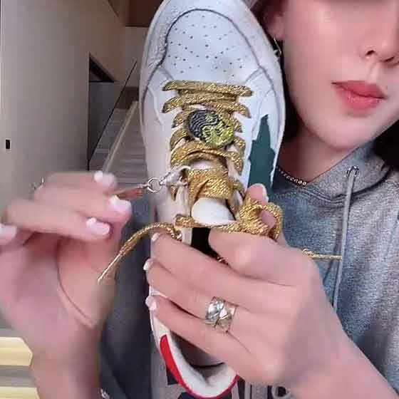 小眾名品女士拼色板鞋 小臟鞋厚