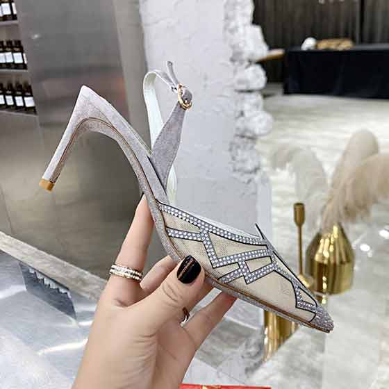 Rene Caovilla芮妮·喬薇拉女鞋大品牌高跟涼鞋