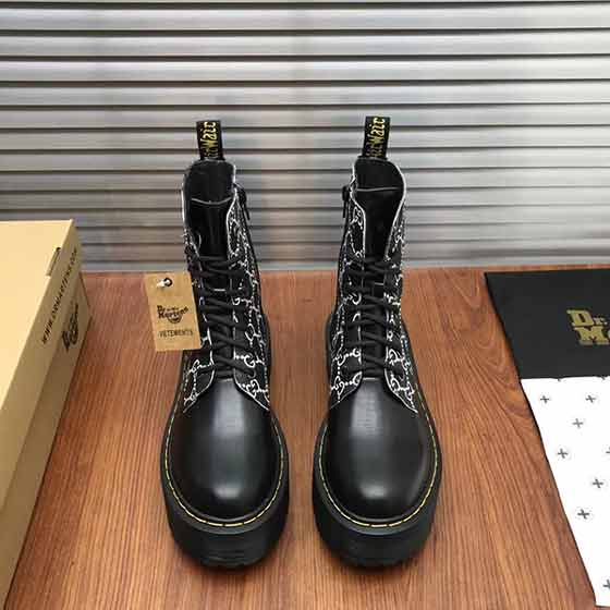 Dr martens聯名款女鞋時尚單鞋，經典款8孔松糕厚底馬