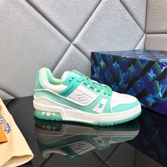 大品牌Louis V驢牌Trainer女士老爹鞋防滑耐磨運動休