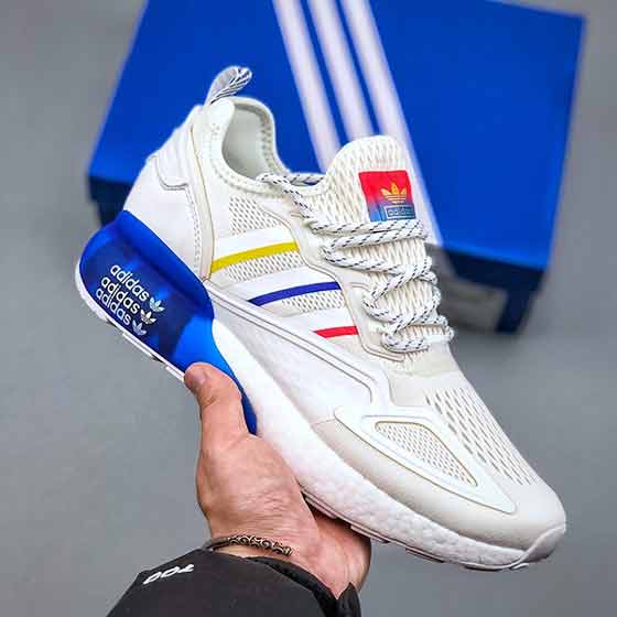 阿迪達斯/Adidas運動鞋女鞋 真品真標真爆爆花米緩震