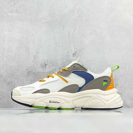 全網高版本Fila斐樂白色運動女鞋