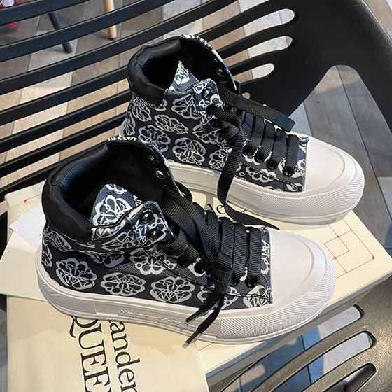 高幫Alexande McQeeun麥昆厚底