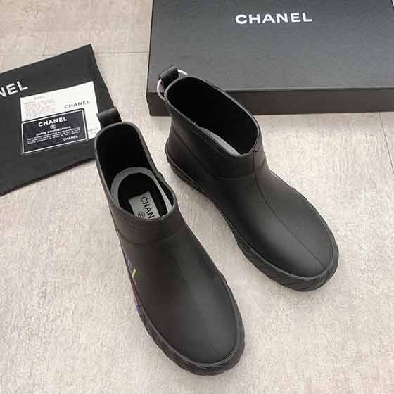 chane香奈品牌真皮女靴 今年火爆