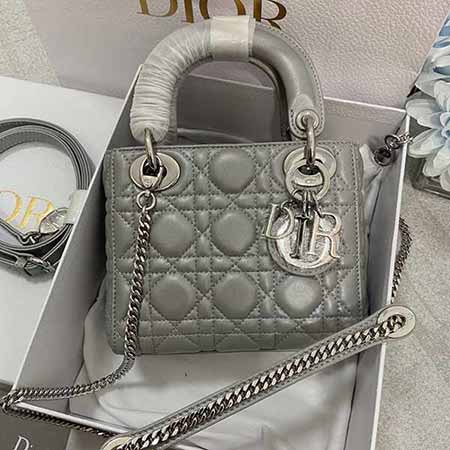 迪奧進口小羊皮三格17迷你包 