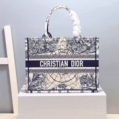 舍經典，選藝術：DIOR合作款TOTE，時尚實用兩不誤！