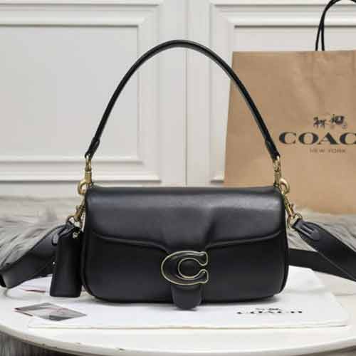 清新亮麗色彩！蔻馳Tabby小羊皮手提單肩腋下包C0772