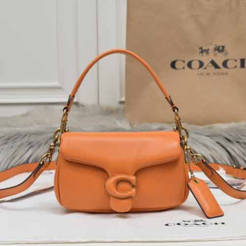 Coach經典包款PILLOW TABBY 18號單肩包