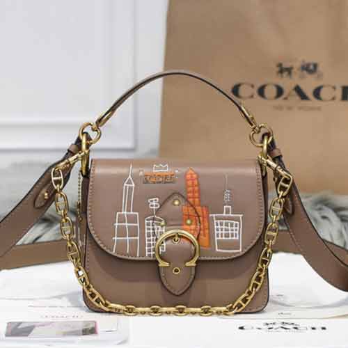 COACH X JEAN-MICHEL BASQUIAT BEAT 18號單肩包