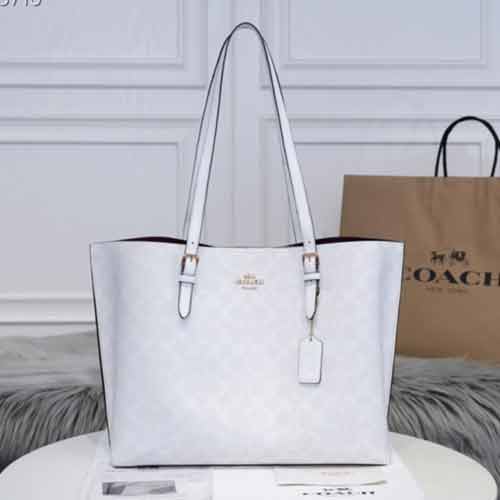 COACH 蔻馳 女士大號手提單肩包托特包 1665