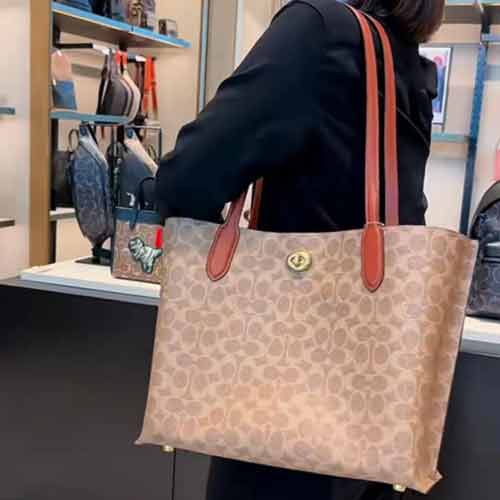 COACH專柜 新款 Willow 托特 單肩包c0693