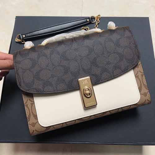 蔻馳女包多少錢？coach Lane Shouder經典蔻馳女包新款圖片