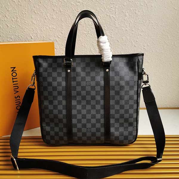 路易威登黑格小號Damier Graphite