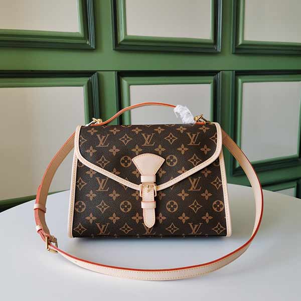 名品購物網老花扇形扣凱麗復古經典包M51120