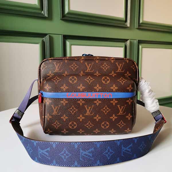 路易威登男裝藝術總監MESSENGER小號郵差包M43