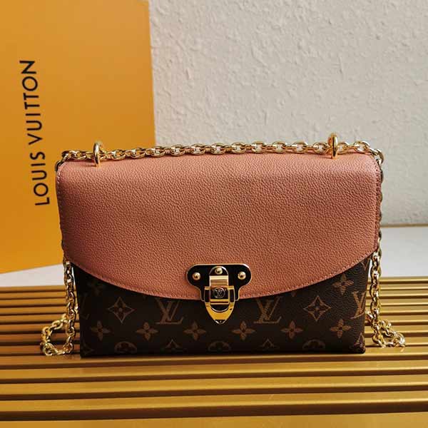 lv女士包 真品復刻SAINT PLACIDE手袋M43713大