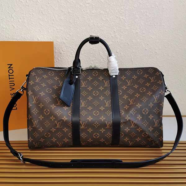 lv45旅行袋 lv旅行袋45配肩帶KEEPAL男士行李