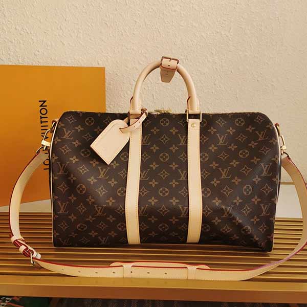 買lv旅行袋55上飛機(jī) M41418 經(jīng)典