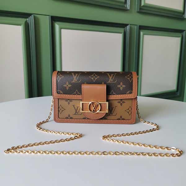 復古審美主義與摩登交匯 Dauphine手袋 M68746 老花